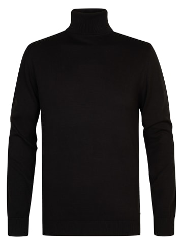 Petrol Industries Feinstrickrollkragenpullover Vail in Schwarz