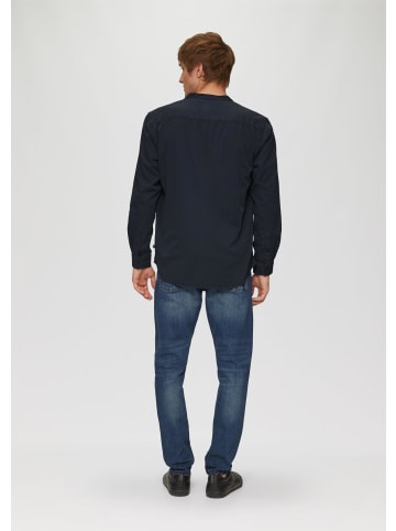QS Hemd  in  5883_tiefblau