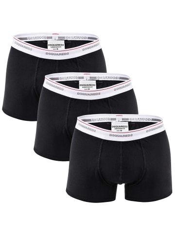 Dsquared² Boxershort 3er Pack in Schwarz