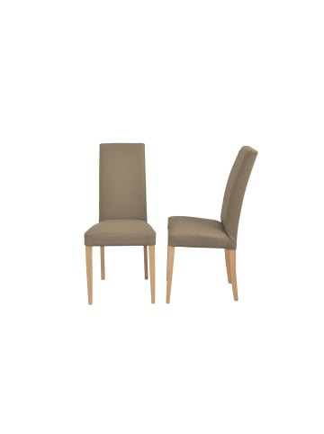 möbel-direkt Polsterstuhl (2Stück) Mia in schlamm