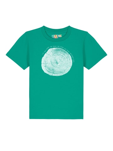 wat? Apparel T-Shirt Baumscheibe in Go Green