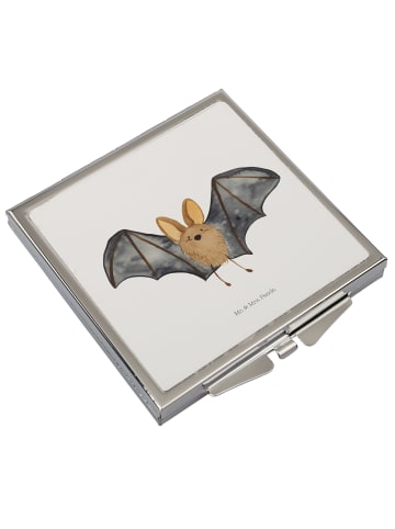 Mr. & Mrs. Panda Schminkspiegel Fledermaus Flügel ohne Spruch in Weiß