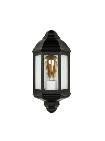Licht-Erlebnisse Außen Wandlampe (B)17.5 x (H)36 cm in SchwarzSchwarz