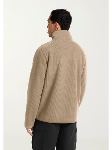 Jack Wolfskin Fleecejacke in braun