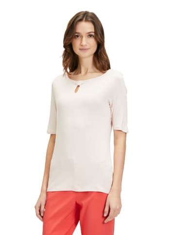 Betty Barclay Basic Shirt mit Schleifenknoten in Altrosa