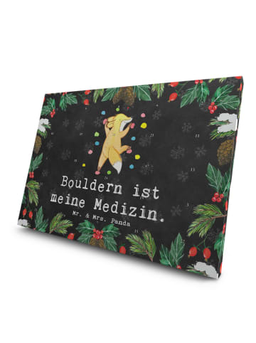 Mr. & Mrs. Panda Tee Adventskalender Fuchs Bouldern mit Spruch in Kreidetafel