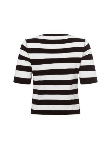 MARC CAIN COLLECTIONS T-Shirt in schwarz weiß