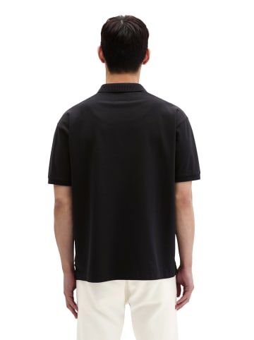 Marc O'Polo Poloshirt loose in Schwarz
