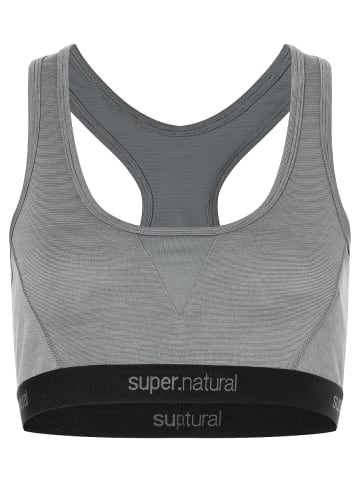 super.natural Merino Bra W TUNDRA220 SEMPLICE BRA in grau