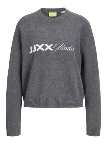 JJXX Strickpullover in Dark Grey Melange