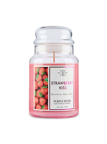Purple River Duftkerze Purple River - Strawberry Kiss