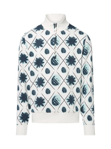 Nils Sundström Sweatshirt in ecru mehrfarbig