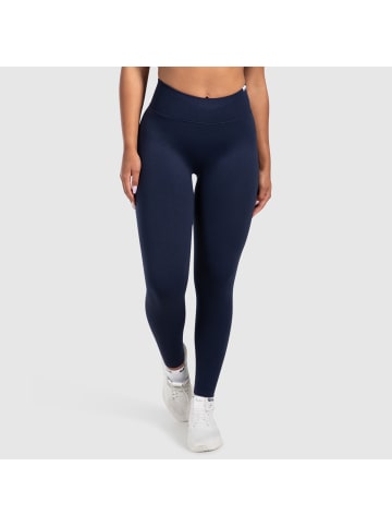 SMILODOX Leggings Myrah Scrunch in Marineblau