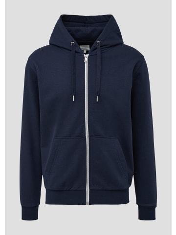 QS Sweatshirt Jacke in 5884_tiefblau