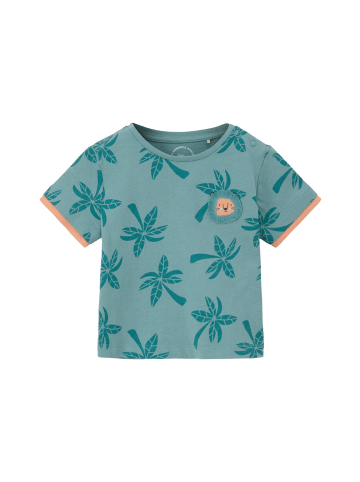 s.Oliver T-Shirt kurzarm in Petrol