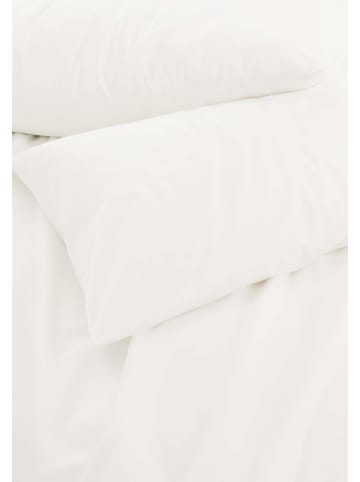 Hessnatur Satin Bettwäsche-Set in naturweiss