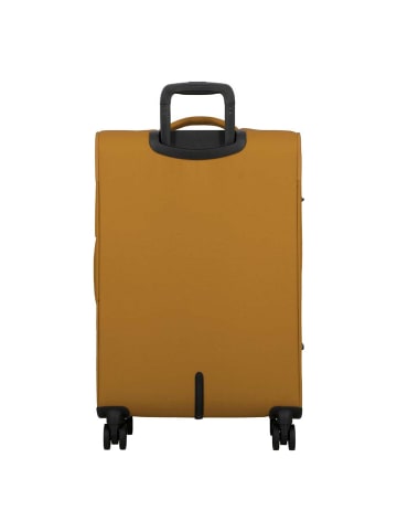 Jump Monthélys 4 Rollen Trolley 67 cm mit Dehnfalte in yellow