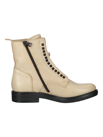 Venturini Milano Stiefelette in Beige/Schwarz