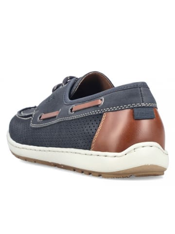 rieker sportlicher Schnürer  in Blau