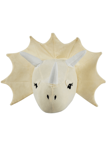 Beliani Wandobjekt REXX in Beige/Weiß - (W) 37 x (H) 29 x (L) 17 cm