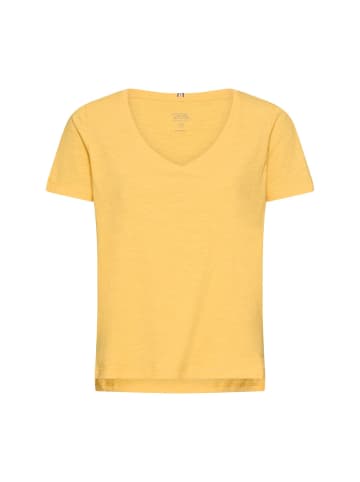 Camel Active T-Shirt aus 100% Baumwolle in Gelb