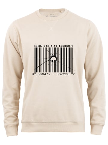 Cotton Prime® Sweatshirt Barcode - Out of Order in Beige