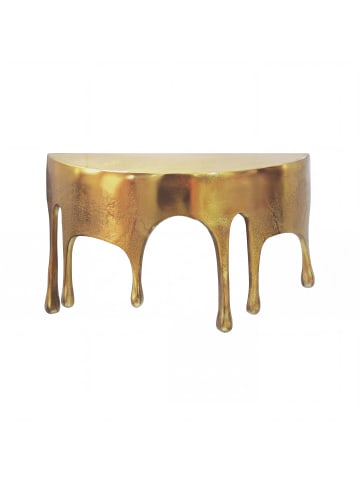 FineBuy Wandregal in Gold / Aluminium / 35x17x20