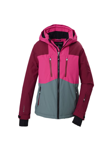 Killtec Skijacke mit abzippbarer Kapuze in Rot4543
