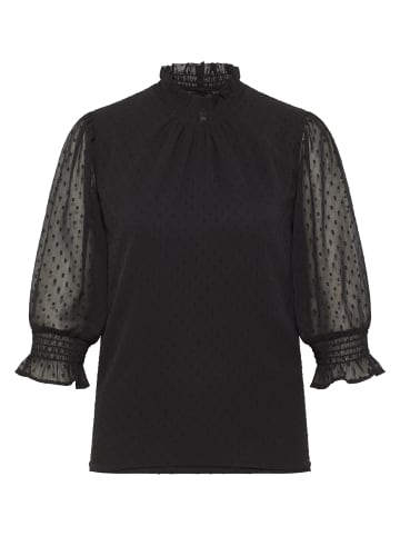 DreiMaster Vintage Blusenshirt in SCHWARZ