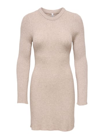 ONLY Strickkleid in Mocha Meringue