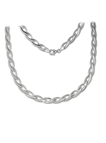 SilberDream 925 Sterling Silber Damen SilberDream Halsketten Zopf  ca. 44,5cm