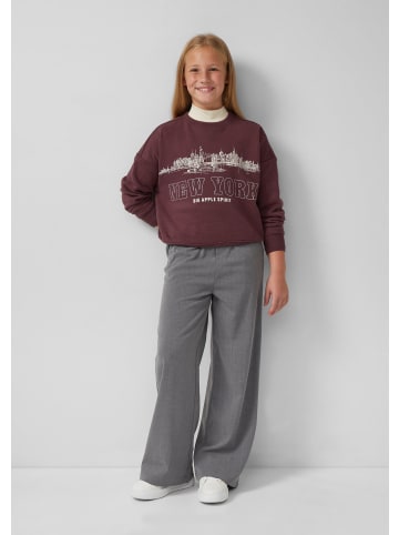 s.Oliver Sweatshirt in 4927_bordeaux