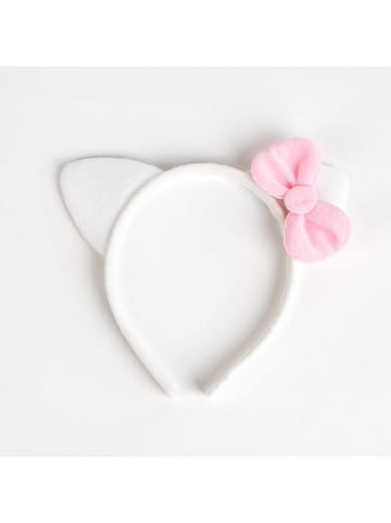 COFI 1453 Hello Kitty Tutu mit Kopfschmuck 2 Tlg.- Kostüm zubehör für Kinder in Schwarz