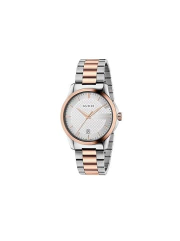 Gucci Uhr aus Edelstahl Model YA126473