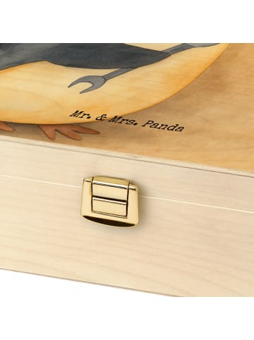 Mr. & Mrs. Panda Teebeutel Aufbewahrung Wenn Papa es nicht repar... in Weiß