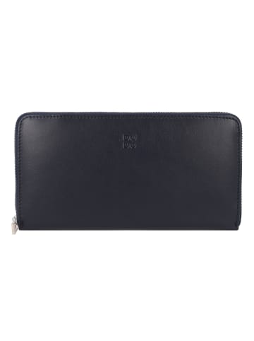 DuDu Mauritius Geldbörse Leder 19 cm navy