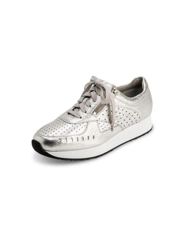 VITAFORM Hirschleder Sneaker in silber