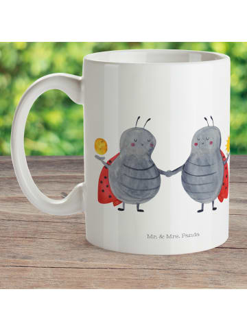 Mr. & Mrs. Panda Tasse Sternzeichen Zwilling ohne Spruch in Weiß