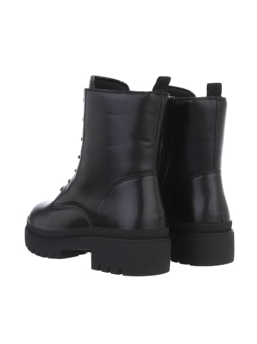 Ital-Design Stiefelette in Schwarz