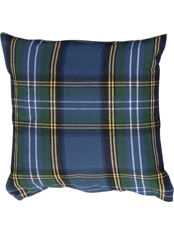 Erwin Müller buntgewebt Kuschelkissenbezug in blau-grün