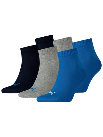Puma Socken 6er Pack in Blau/Grau