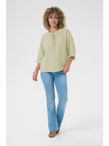 Cream Kurzarm-Bluse CRBellis Regular fit in Tea