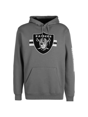 NEW ERA Hoodie NFL Las Vegas Raiders 3rd Down in grau / schwarz