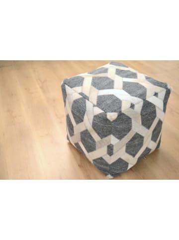 Kayoom Sitzkissen Chimera Pouf 45cm x 45cm in grau