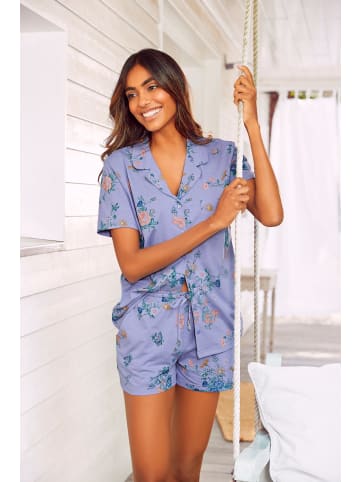 VIVANCE DREAMS Shorty in lavendel-allover-geblümt