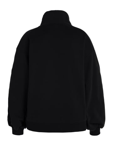 Ulla Popken Sweatshirt in schwarz