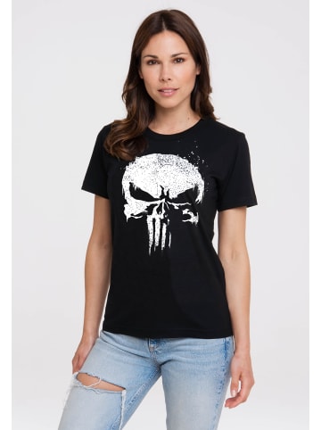 Logoshirt T-Shirt Marvel - Punisher TV Skull in schwarz