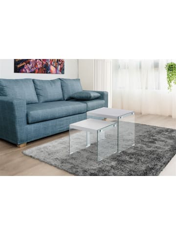 Kayoom Beistelltisch 2erSet Elementary in silber