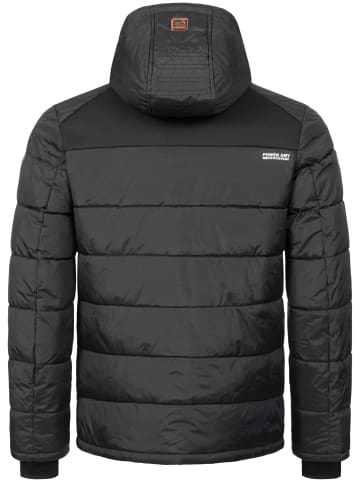 Geographical Norway Winterjacke in Schwarz