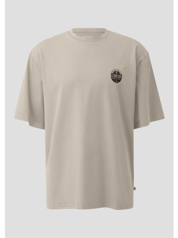 QS T-Shirt  in  93D0_beige